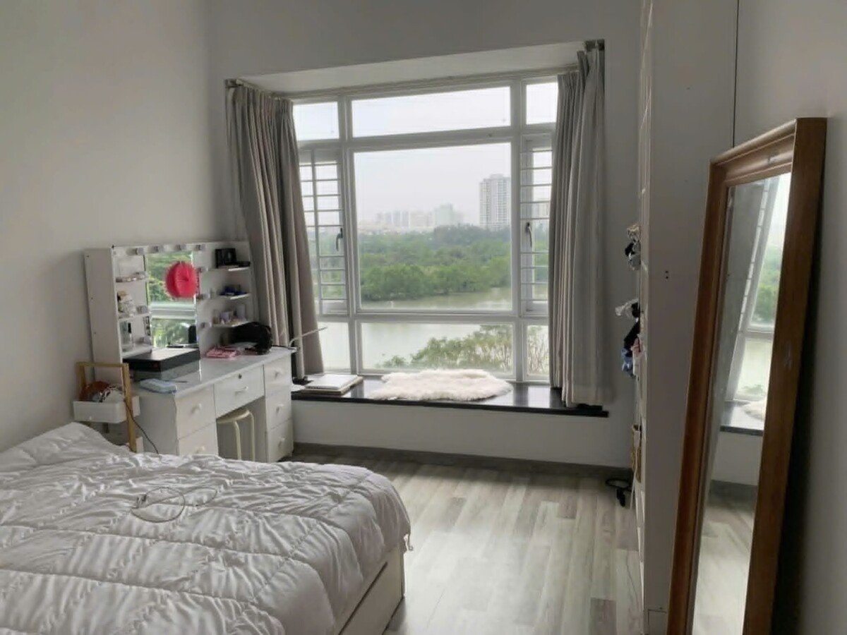 cho thue can ho riverside residence 4 - Cho thuê căn hộ Riverside residence. DT 130m2 Thiết kế 3 phòng ngủ-2wc View trực diện sông- Giá 31 Triệu/Tháng
