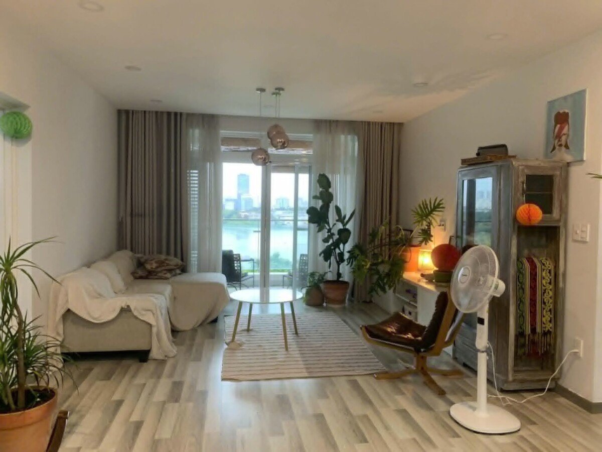 cho thue can ho riverside residence 6 - Cho thuê căn hộ Riverside residence. DT 130m2 Thiết kế 3 phòng ngủ-2wc View trực diện sông- Giá 31 Triệu/Tháng