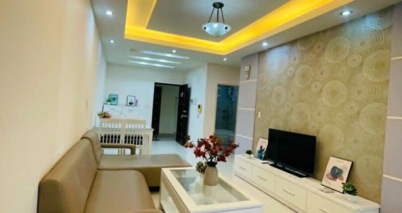 Cho thuê căn hộ Sky Garden 3. DT 56m2 Nhà thiết kế 2 Phòng ngủ-1wc- Nội thất như hình- Giá 12 Triệu/Tháng