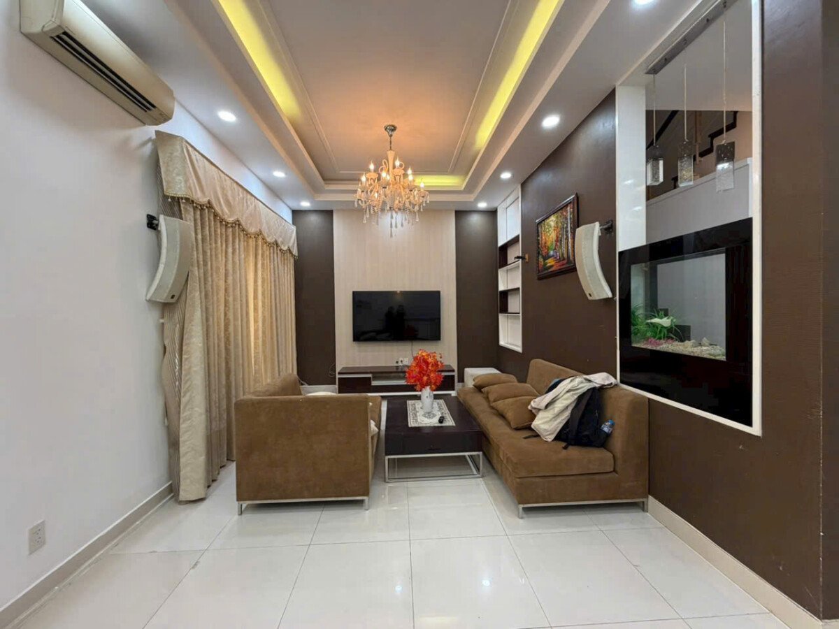 hien trang nha hoan thien du noi that - Giá cho thuê nhà Biệt thự nguyên căn 3pn đường Nội khu Mỹ Thái 1B phường Tân Mỹ T6/2026