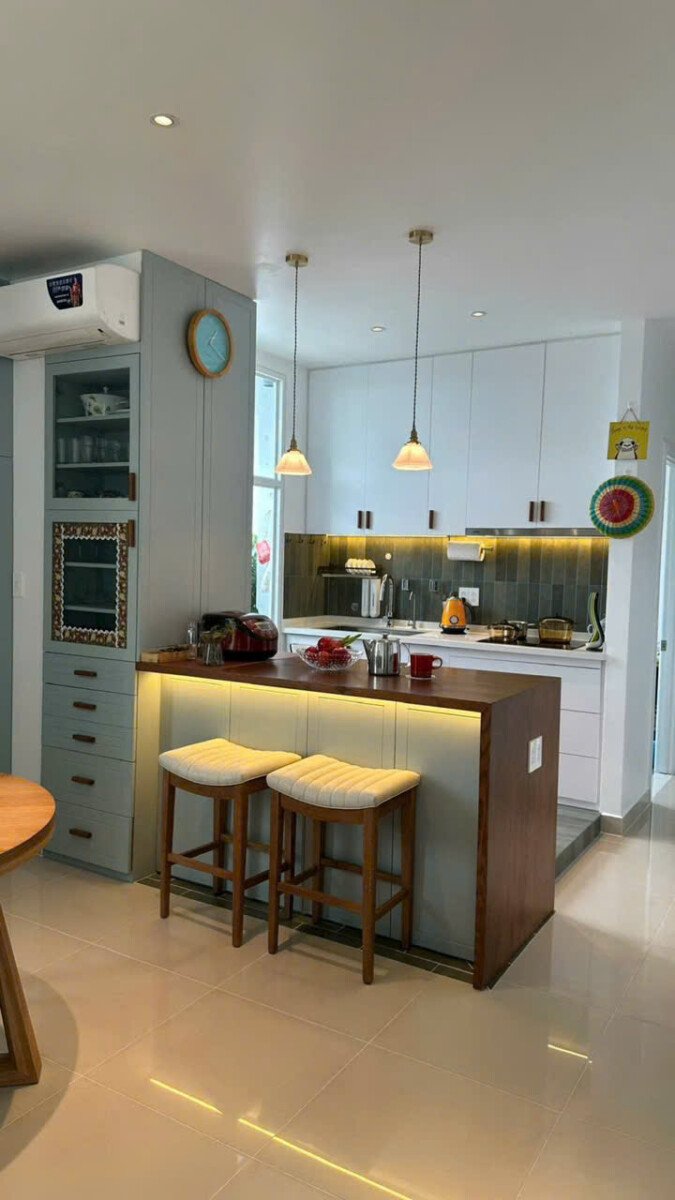 khong gian bep rong rai 3 - Giá mua bán căn hộ 3pn chung cư Belleza phường Tân Mỹ T6/2026