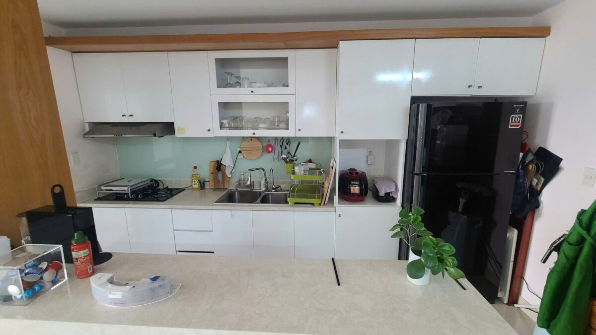 khong gian bep rong rai 5 - Giá cho thuê căn hộ 3pn tòa B chung cư Riverpark Residence phường Tân Hưng T6/2026