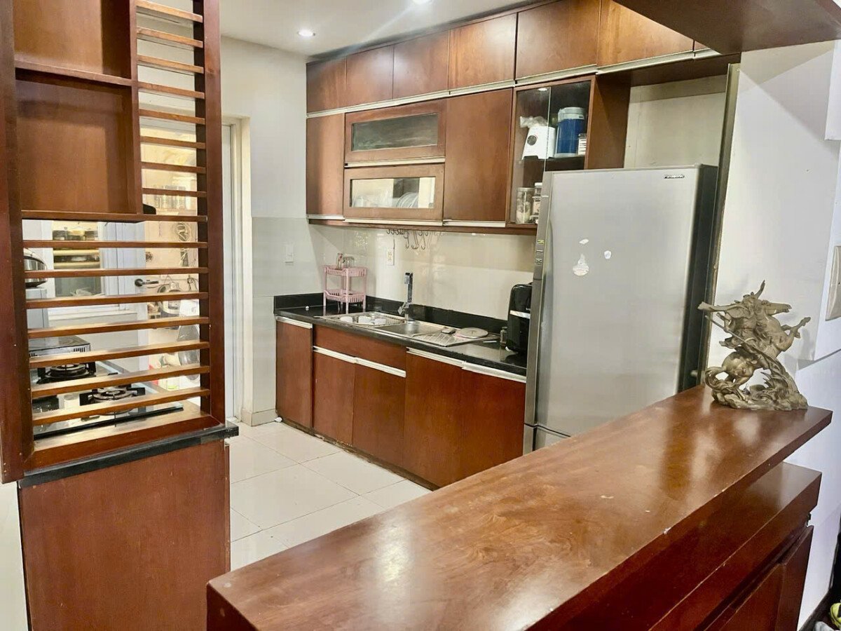 khu vuc bep rong rai - Giá mua bán căn hộ 3pn tòa B chung cư Green View phường Tân Mỹ T6/2026