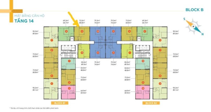 Giá mua bán căn hộ 2pn số 09 tòa B1 chung cư Lavida Plus phường Tân Hưng T7/2026
