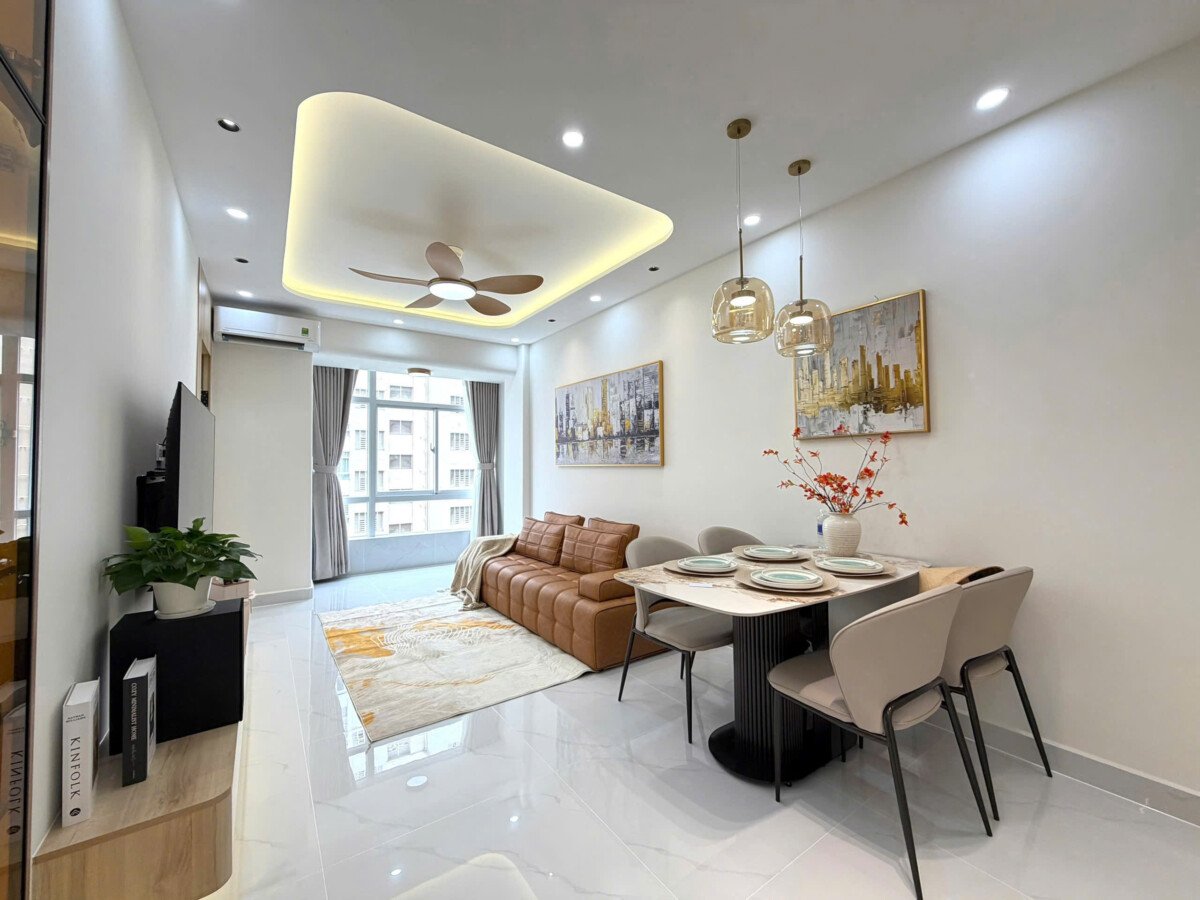 nha qua dep - Bán căn hộ đẹp, mới 100% tại Sky Garden 3. DT 68m2 Thiết kế 3 Phòng ngủ-2wc- Nội thất như hình- Giá 6.430 Tỷ