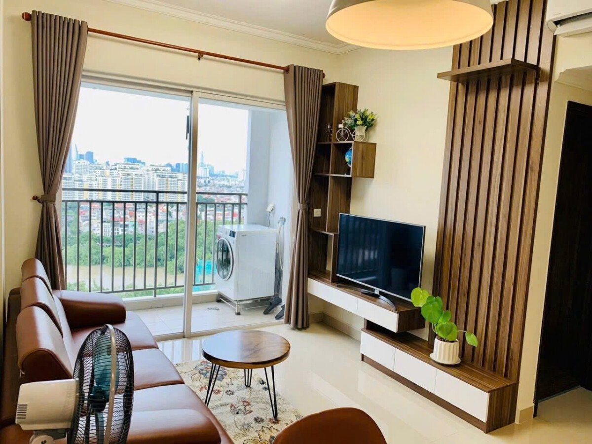 phong khach can ho ban 31 - Giá mua bán căn hộ 2pn số 06 tòa K chung cư Sunrise Riverside Nhà Bè T7/2026