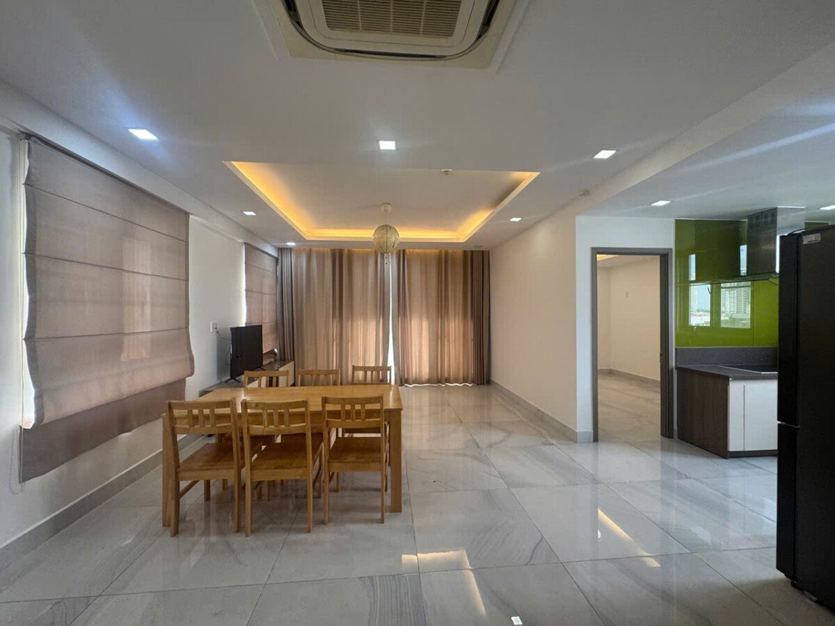 phong khach can ho ban 7 - Giá mua bán căn hộ 3pn số 06 tòa D chung cư Green Valley phường Tân Mỹ T6/2026