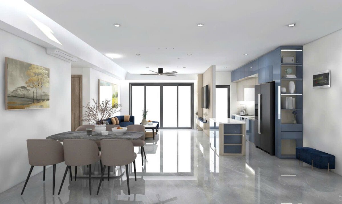 phong khach can ho cho thue 13 - Cho thuê căn hộ 03pn, chung cư Green Valley, giá 35tr/tháng, nhà đẹp, nội thất mới 100%.
