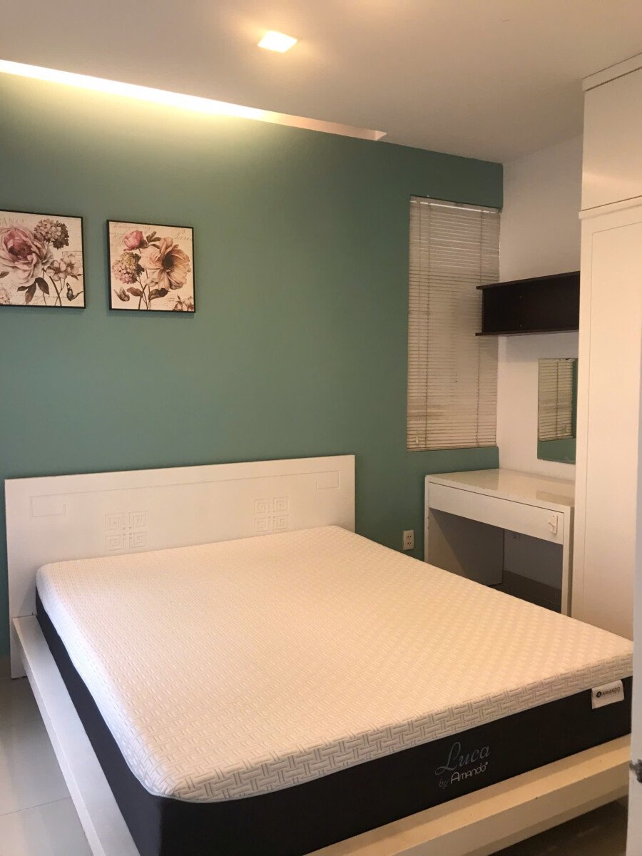 phong ngu 1 1 - Cần cho thuê căn hộ Sky Garden 3. DT 68m2 Thiết kế 2 Phòng ngủ-2wc- Nhà đẹp lầu trung Giá 14 Triệu/Tháng