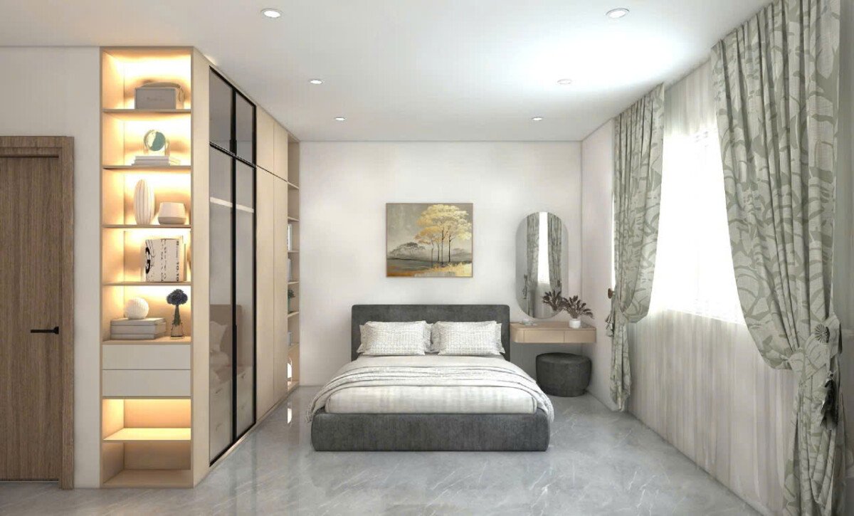 phong ngu can ho cho thue 6 - Cho thuê căn hộ 03pn, chung cư Green Valley, giá 35tr/tháng, nhà đẹp, nội thất mới 100%.