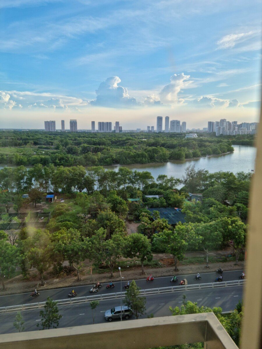 phong ngu lien ke song va cong vien - Giá mua bán căn hộ 3pn tòa B chung cư Green View phường Tân Mỹ T6/2026