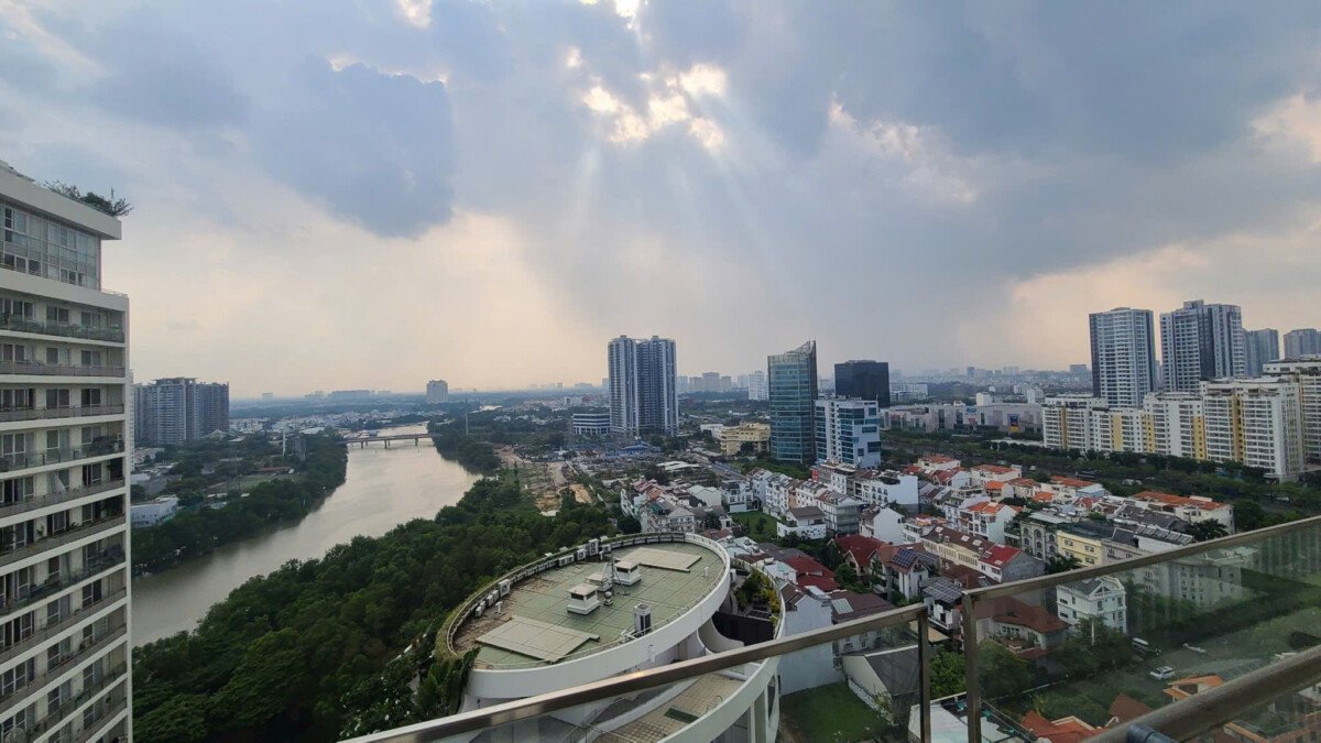 vi tri can ho cho thue toa b lau cao view song - Giá cho thuê căn hộ 3pn tòa B chung cư Riverpark Residence phường Tân Hưng T6/2026