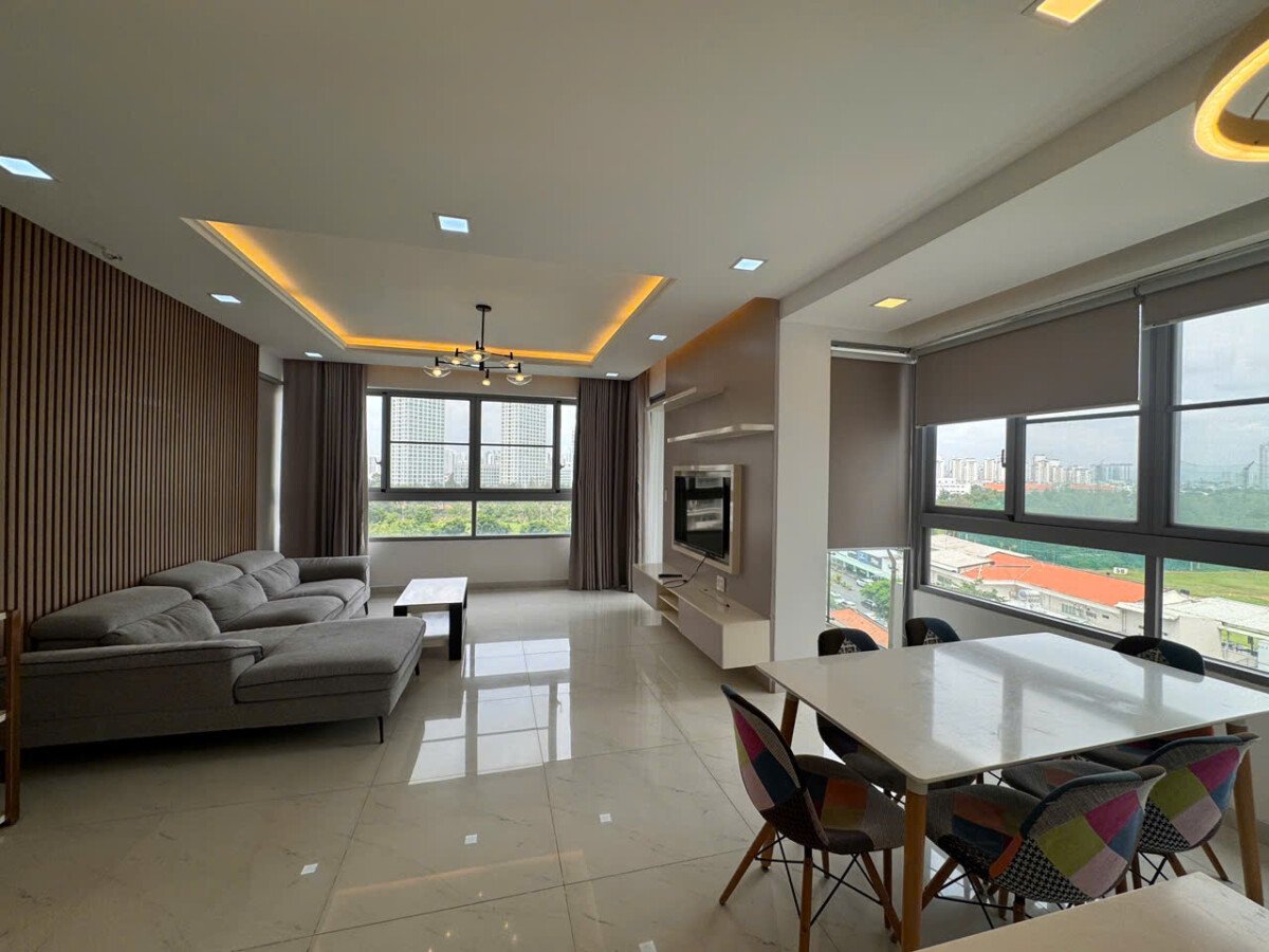 vi tri can ho goc nhieu cua so - Giá mua bán căn hộ 3pn số 05 tòa D chung cư Green Valley phường Tân Mỹ T6/2026