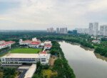 view balcony phong khach lien ke song va truong quoc te nam sai gon 150x110 - Giá mua bán căn hộ 2pn lầu 20 tòa B chung cư Riverpark Premier phường Tân Hưng T6/2026