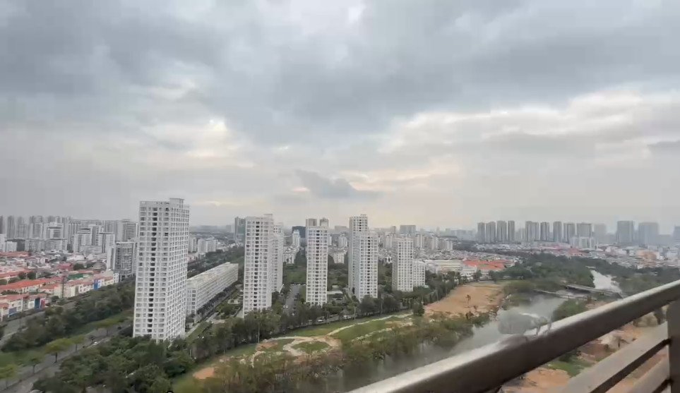 view can ho truc dien kdc happy valley - Giá mua bán căn hộ Tophouse 151m2 tòa C chung cư Scenic Valley 1 phường Tân Mỹ T7/2026