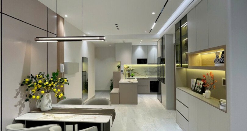 Bán căn góc Sky Garden 2, DT 89m2 Thiết kế 3 Phòng ngủ-2wc- Nội thất mới- Lầu trung- Giá 6.950 Tỷ