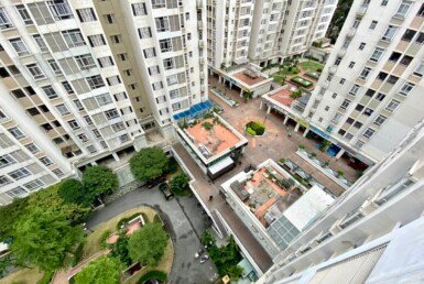 Bán căn hộ Sky Garden 3. DT 56m2 Lầu trung- 2 Phòng ngủ-1wc- Cửa nam view bắc- Giá bán 4.2 Tỷ