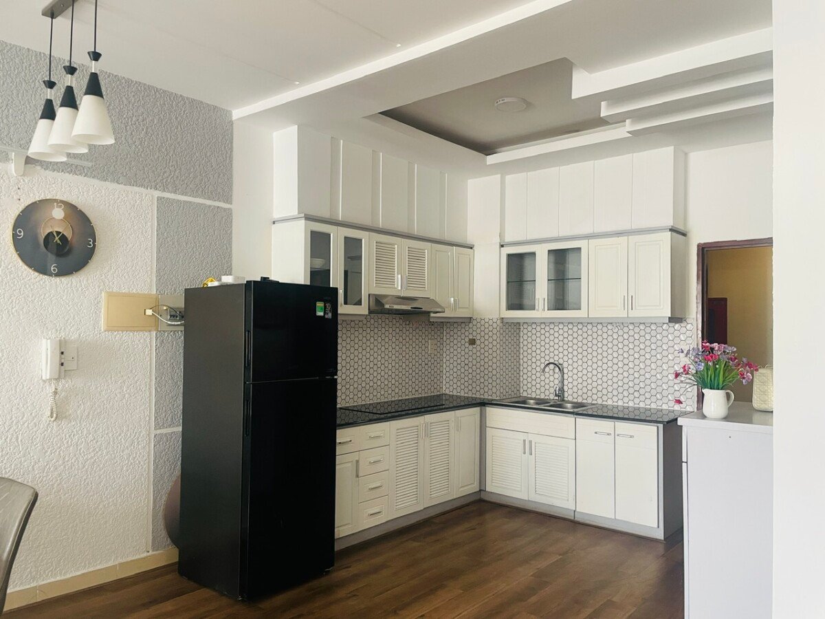 bep can ho can cho thue 5 - Cho thuê căn h02pn, chung cư Sky Garden 2, nhà đầy đủ nội thất, giá cho thuê 15tr/tháng.