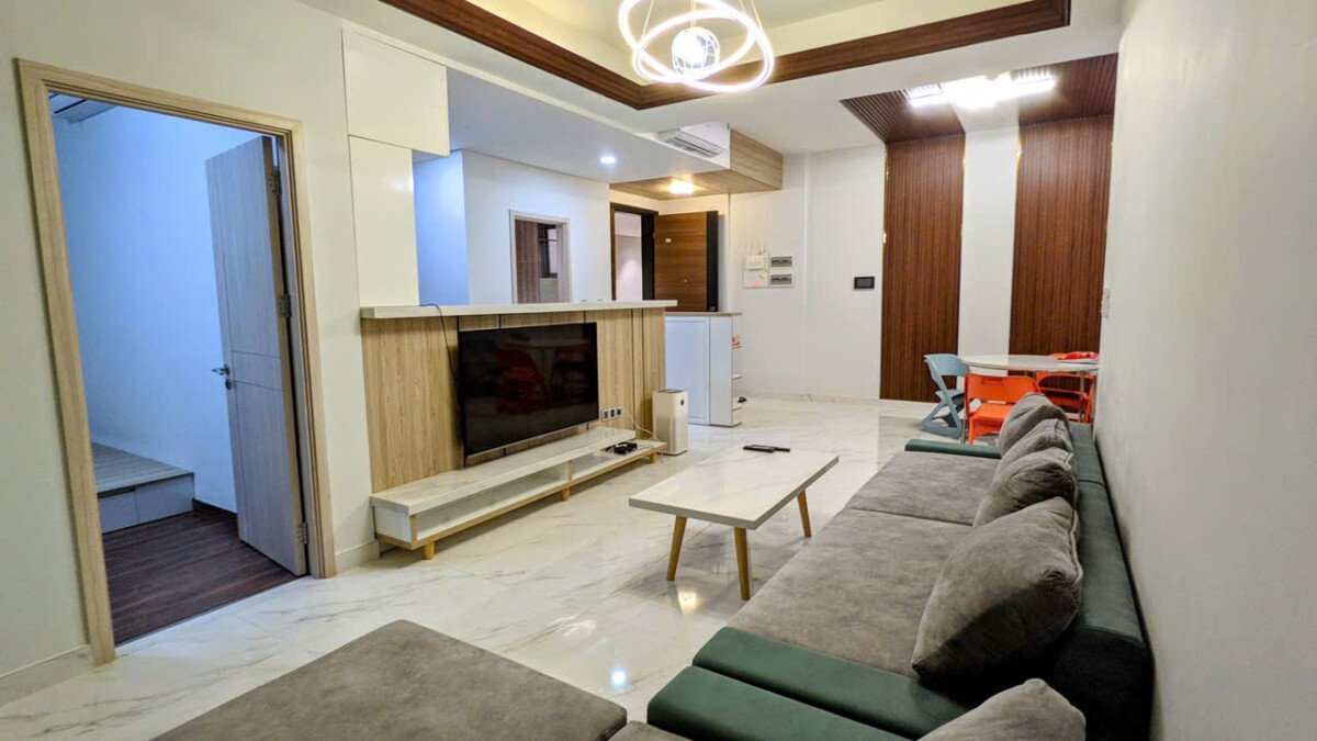 can canh phong khach can ho ban 2 - Giá mua bán căn hộ 3pn số 08 tòa A chung cư Midtown phường Tân Mỹ T8/2026
