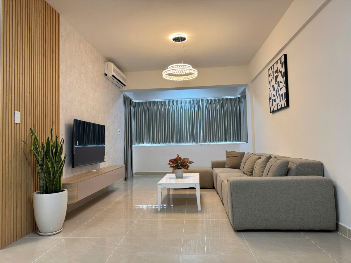 can cho thue can ho my khanh 7 - Cho thuê căn hộ Mỹ Khánh 4. Phú Mỹ Hưng-DT 113m2 Thiết kế 3 Phòng ngủ-2wc- nội thất mới- Giá thuê 31 Triệu/Tháng