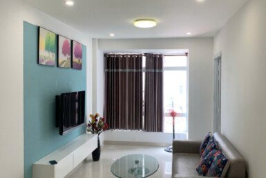 Cho thuê căn hộ Sky Garden 3. DT 56m2 Thiết kế 2 Phòng ngủ-1wc- Nội thất như hình- Giá 12 Triệu/Tháng