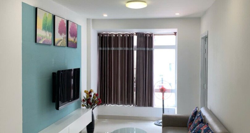 Cho thuê căn hộ Sky Garden 3. DT 56m2 Thiết kế 2 Phòng ngủ-1wc- Nội thất như hình- Giá 12 Triệu/Tháng