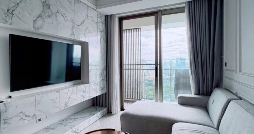 Cho thuê căn hộ cao cấp Midtown- The Peak- PMH DT 122m2 Nội thất đầy đủ- 3 Phòng-2wc- Giá thuê 68 Triệu/Tháng