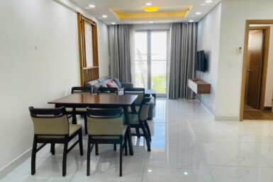 Cho thuê căn góc tại Scenic Valley 1. DT 77m2 Thiết kế 2 Phòng-2wc- Nội thất đầy đủ như hình- Giá 18 Triệu/Tháng