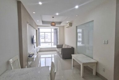Cho thuê căn hộ Sky Garden 3. DT 56m2 Thiết kế 1 phòng ngủ-1wc- Nội thất như hình- Giá 12 Triệu/Tháng