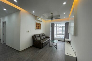 Cho thuê căn hộ Sky Garden 3. DT 70m2 Thiết kế 2 Phòng-2wc- Nội thất đầy đủ- Giá thuê 16 Triệu/Tháng