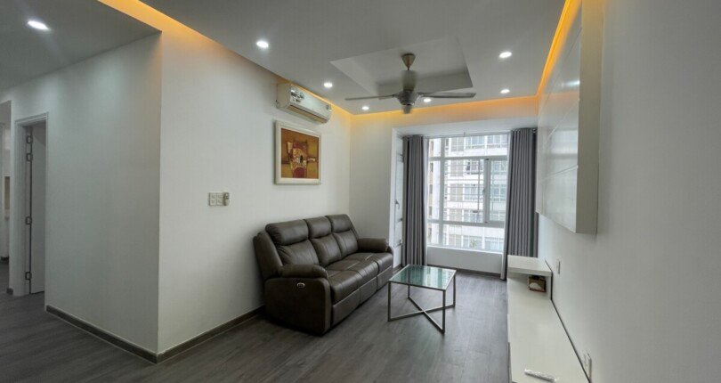 Cho thuê căn hộ Sky Garden 3. DT 70m2 Thiết kế 2 Phòng-2wc- Nội thất đầy đủ- Giá thuê 16 Triệu/Tháng