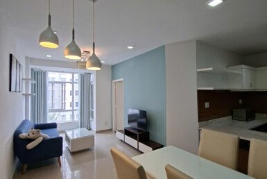 Cho thuê căn hộ Sky Garden 3. DT 68m2 Thiết kế 2 phòng ngủ-2wc- Nội thất đầy đủ- Giá 15 Triệu/Tháng