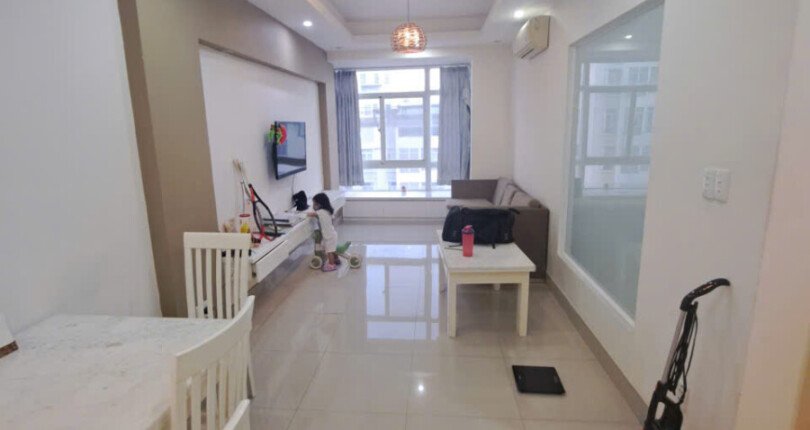 Cho thuê căn hộ Sky garden 3. DT 56m2 Thiết kế 1 Phòng ngù-1wc-lầu cao- nội thất đầy đủ- Giá 12 Triệu/Tháng