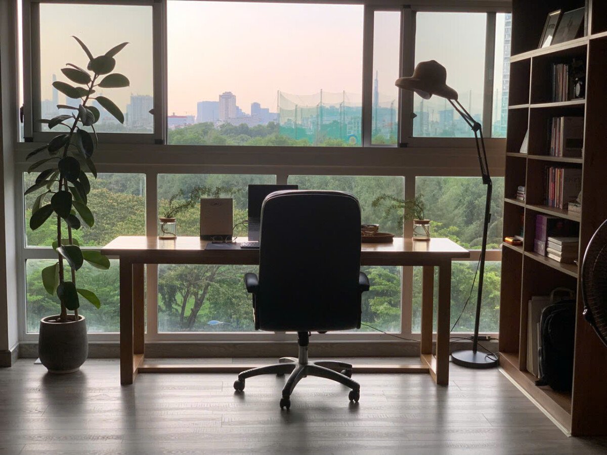 goc phong lam viec - Bán gấp căn hộ 3pn tòa A chung cư Happy Valley phường Tân Hưng T7/2026