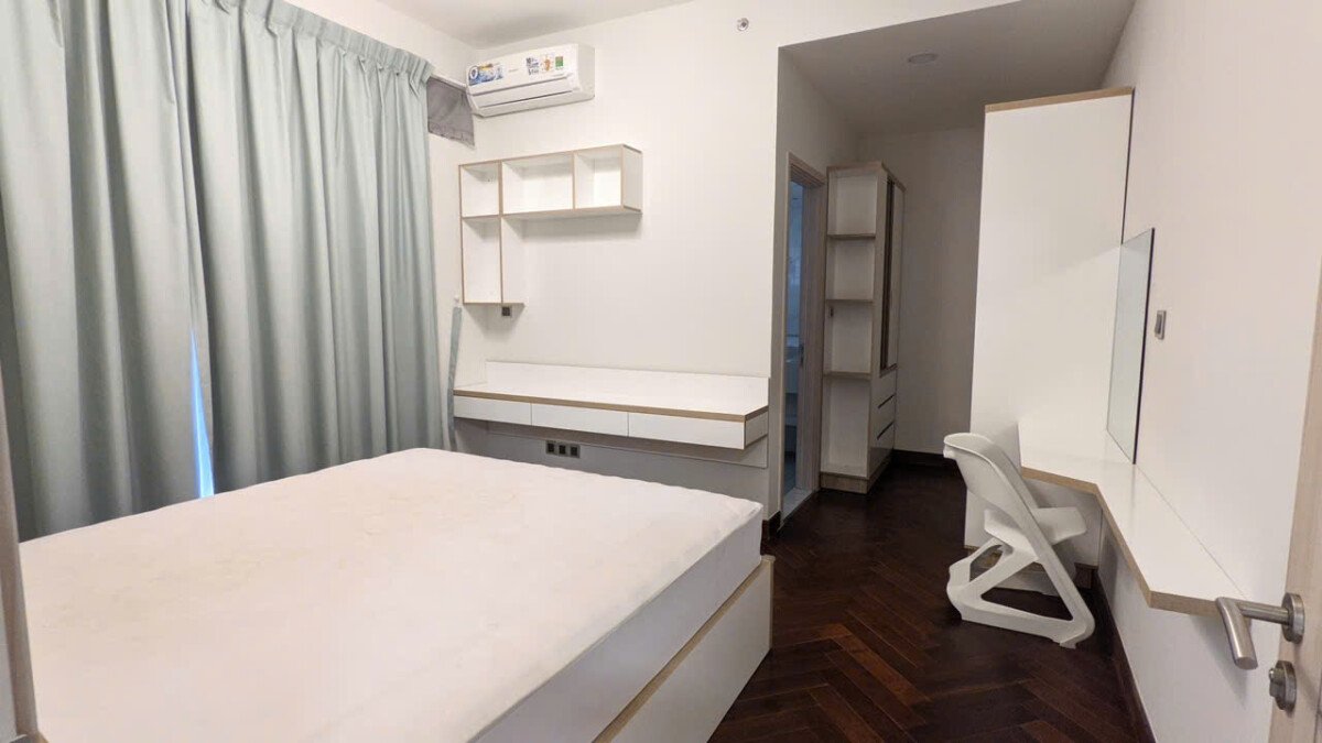hien trang nha co 3pn hoan thien nhu hinh 3 - Giá mua bán căn hộ 3pn số 08 tòa A chung cư Midtown phường Tân Mỹ T8/2026