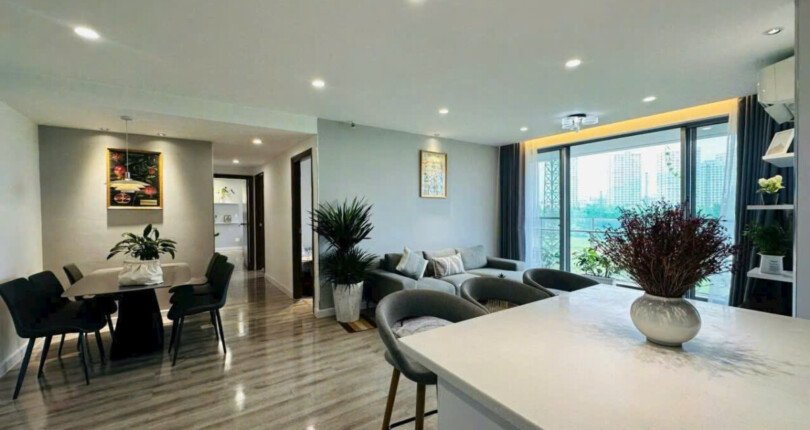 Giá mua bán căn hộ 3pn tòa A chung cư Green Valley phường Tân Mỹ T8/2026