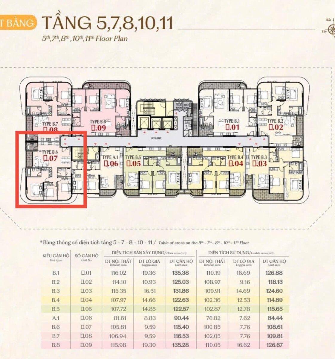 mat bang can ho ban 1 - Giá mua bán căn hộ 3pn căn góc số 07 chung cư Sculptura phường Tân Hưng T8/2026