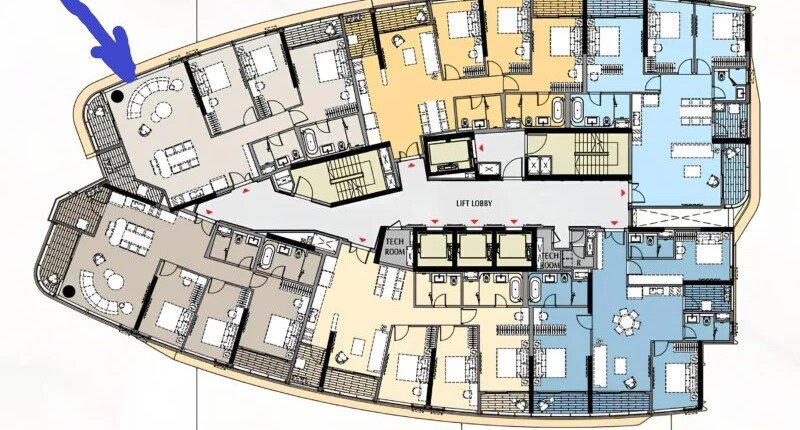 Giá mua bán căn hộ 3pn số 03 chung cư The Regency phường Tân Mỹ T8/2026