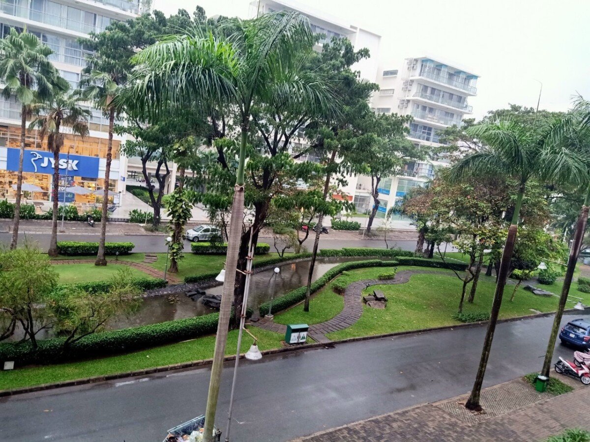 mat truoc can ho lien ke ton dat tien - Giá mua bán căn hộ sân vườn The Panorama phường Tân Hưng T7/2026