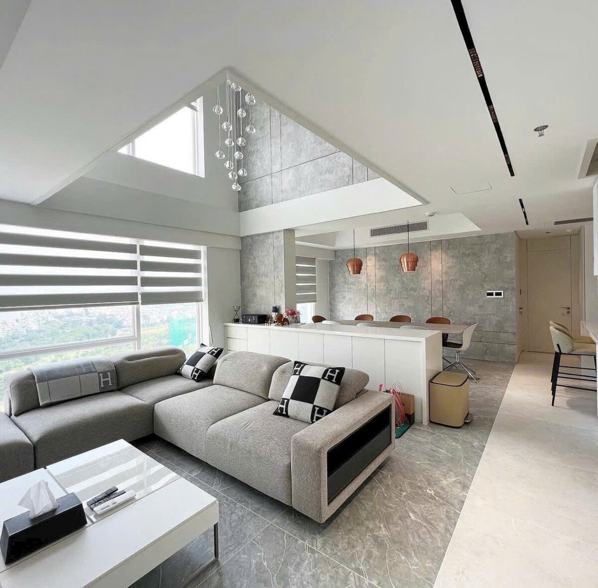 phong khach can ho - Giá mua bán căn hộ Duplex 3pn chung cư Happy Valley Premier phường Tân Hưng T7/2026