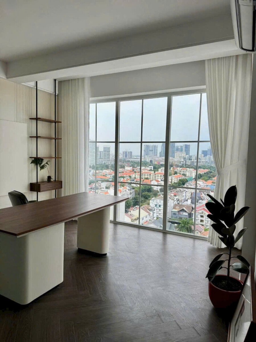 phong lam viec rong rai - Giá mua bán căn hộ Penthouse 3pn tòa B chung cư Park View phường Tân Hưng T7/2026