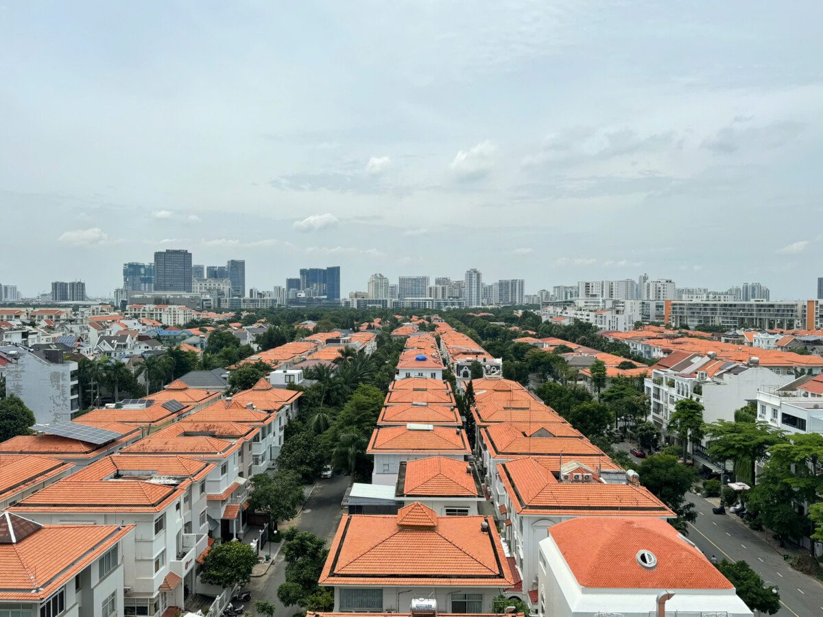 view balcony can ho 2 - Giá mua bán căn hộ 3pn tầng 10 tòa B chung cư Mỹ Đức phường Tân Hưng T7/2026