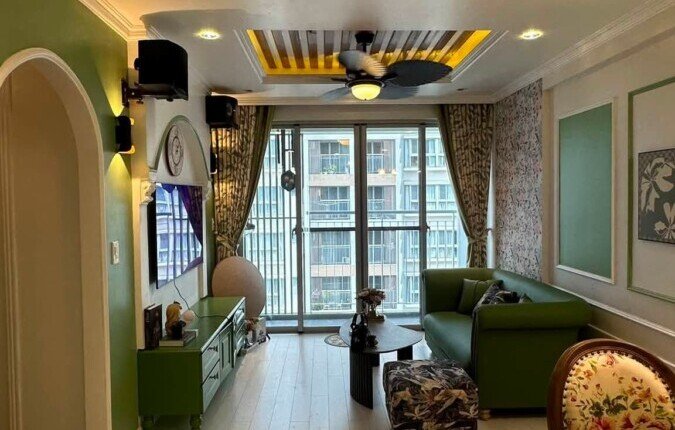 Bán căn hộ Scenic Valley 1. DT 77m2 Lầu cao- View đông nam- 2 Phòng-2wc- Nhà thiết kế có gu- Giá 8.5 Tỷ