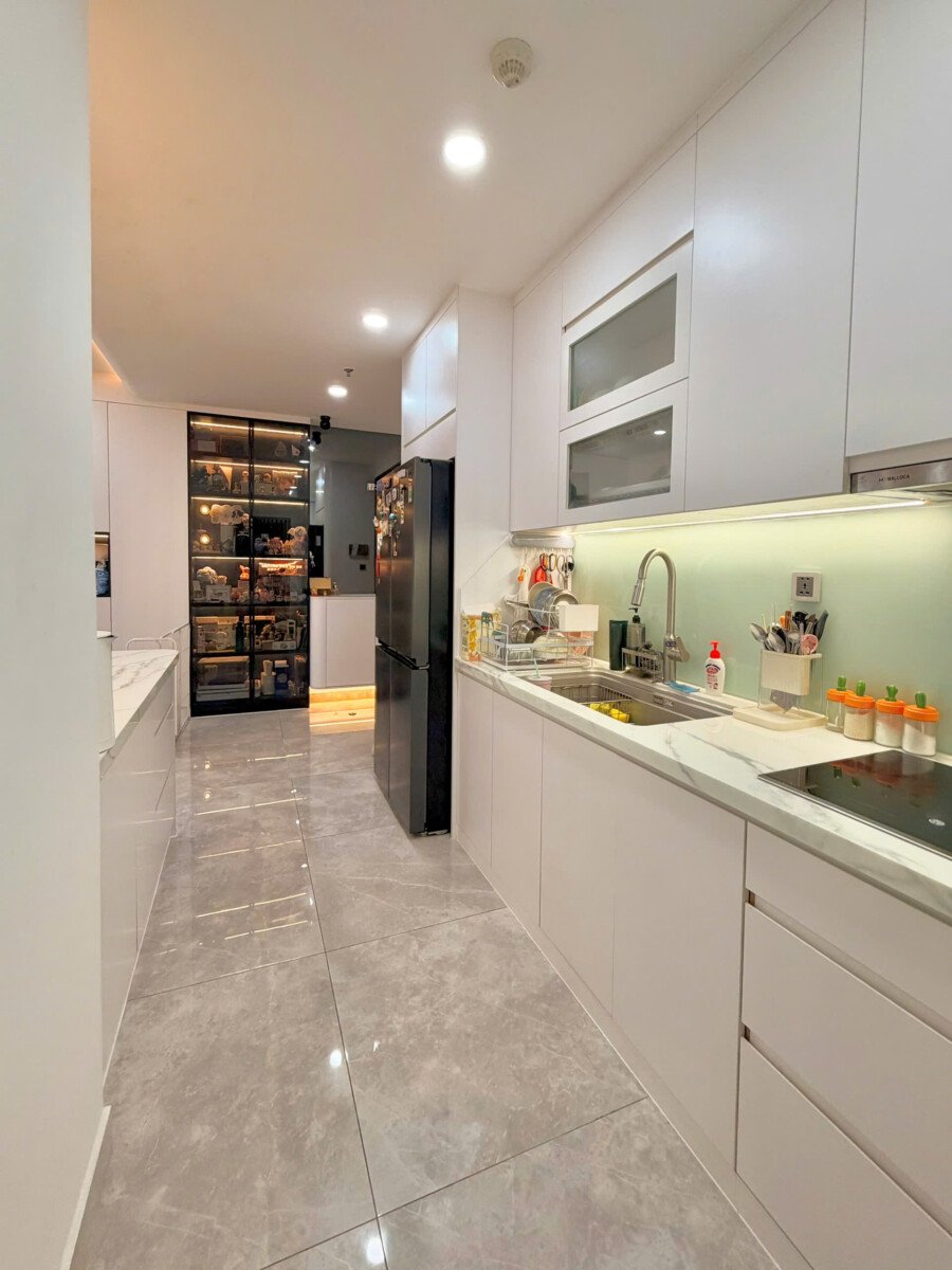 bep can ho can cho thue 2 - Cho thuê căn hộ 02pn chung cư The Peak Midtown, giá 32tr/tháng, đầy đủ nội thất.