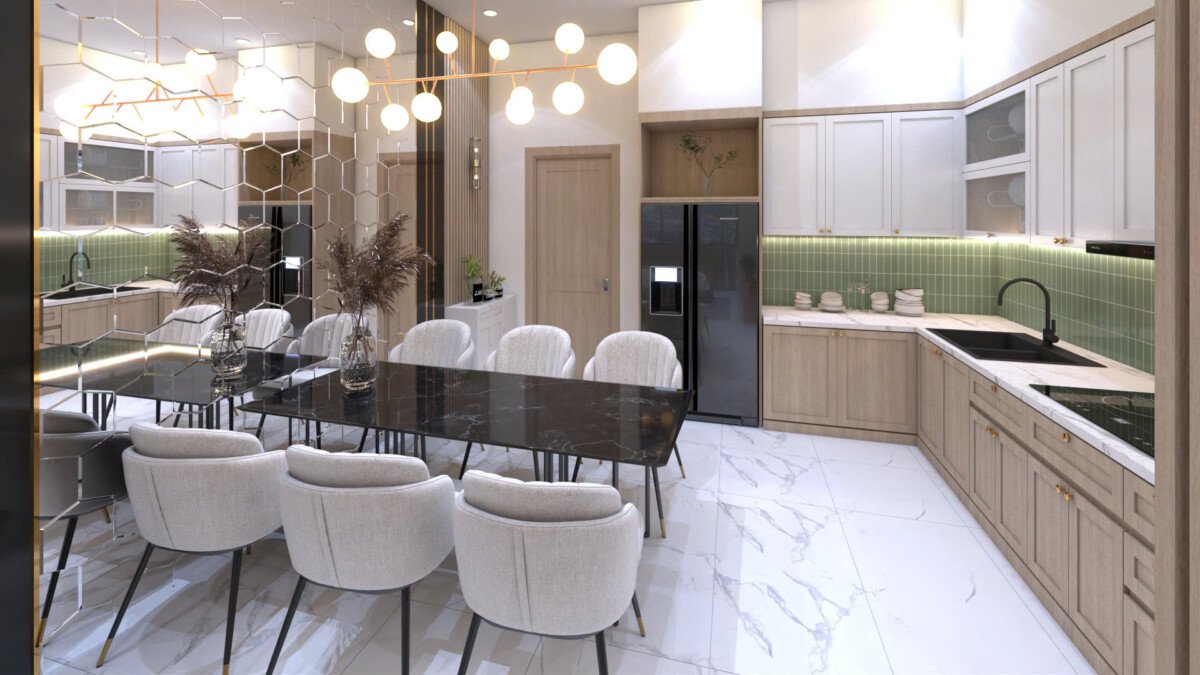 bep can ho cho thue 11 - Cho thuê căn hộ 03pn chung cư Sky Garden 3, giá 27tr/tháng, nhà mới đẹp, đầy đủ nội thất.