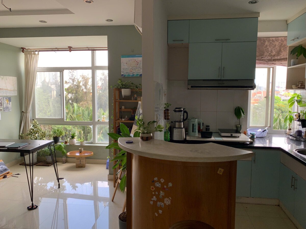 bep can ho cho thue - Cho thuê căn hộ chung cư Sky Garden 3, 02pn, giá 17tr/tháng, đầy đủ nội thất xem nhà dễ.
