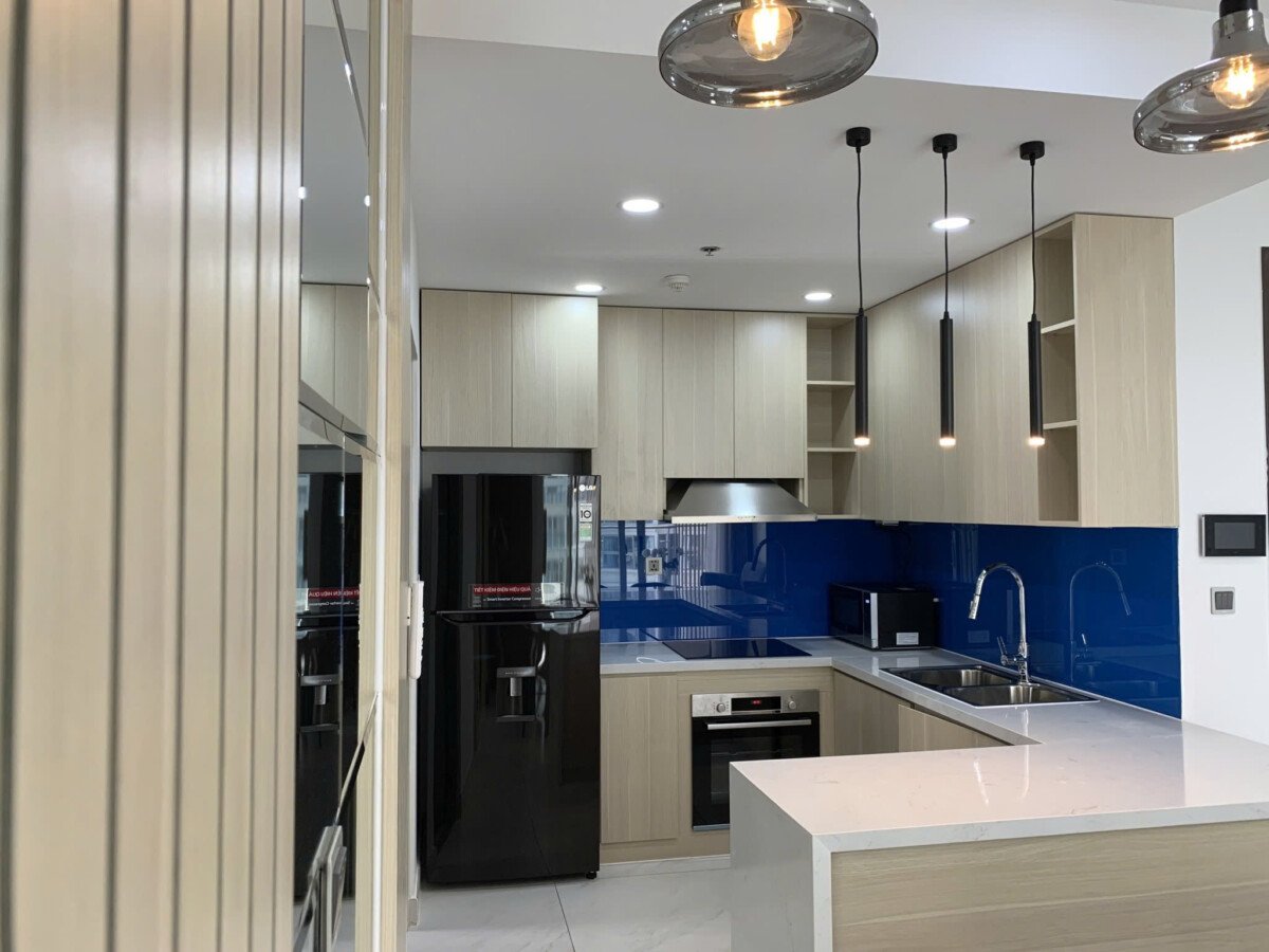 can canh bep 1 - Giá cho thuê căn hộ 2pn số 01 tòa D chung cư Midtown m7 phường Tân Mỹ T8/2026