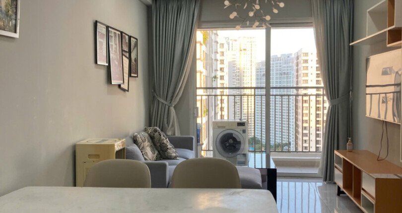 Cho thuê căn hộ Sunrise Riverside Nhà Bè. DT 100m2 Thiết kế 3 Phòng ngủ-2wc- Giá thuê 22 Triệu/Tháng