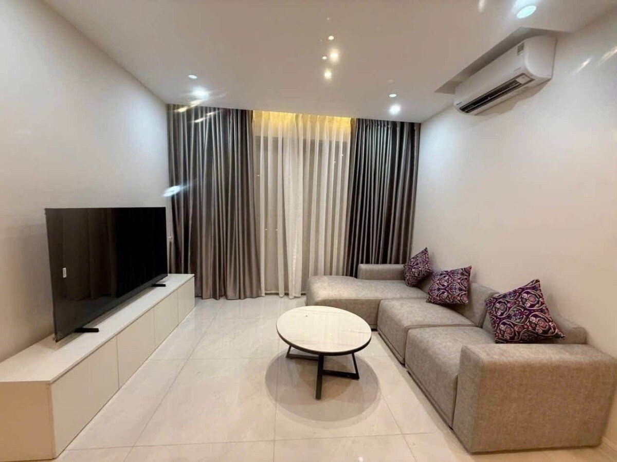 cho thue can ho celesta rise 9 - Cần cho thuê căn hộ Celesta Rise- Nhà Bè. DT 95m2 Thiết kế 3 Phòng ngủ-2wc- Nhà đẹp- Lầu cao- Giá 25 Triệu/Tháng