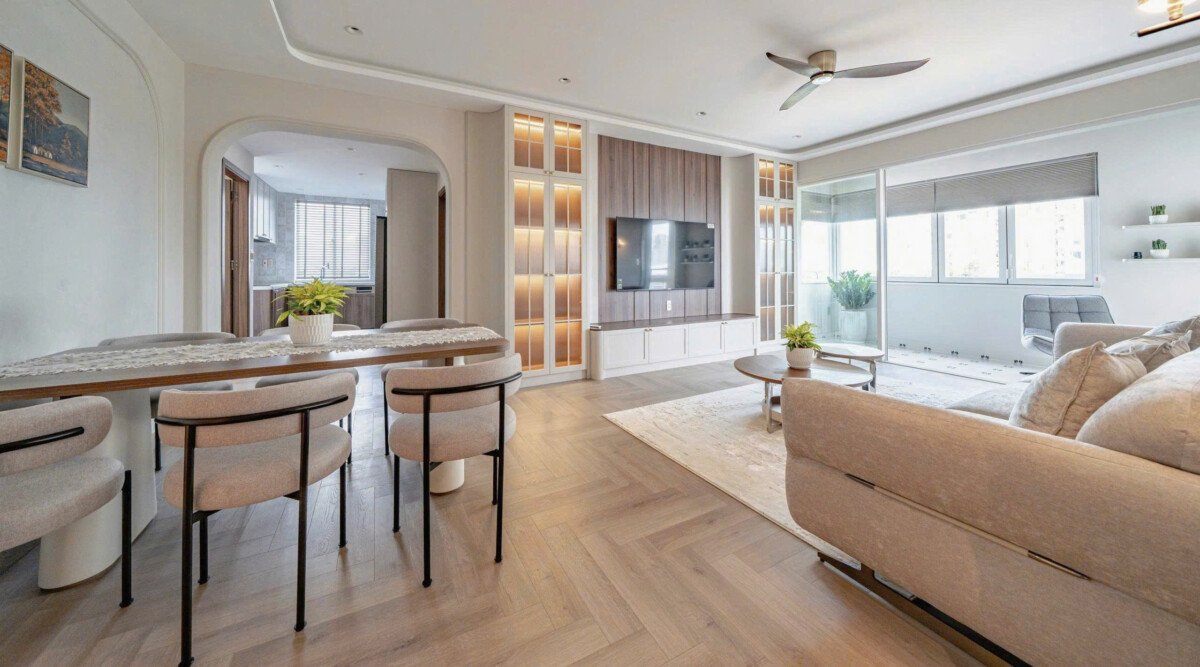 cho thue can ho my khang nha dep 2 - Cho thuê căn hộ đẹp chung cư Mỹ Khang. DT 124m2 Thiết kế 3 Phòng ngủ-2wc- Nội thất mới- Giá 36 Triệu/Tháng